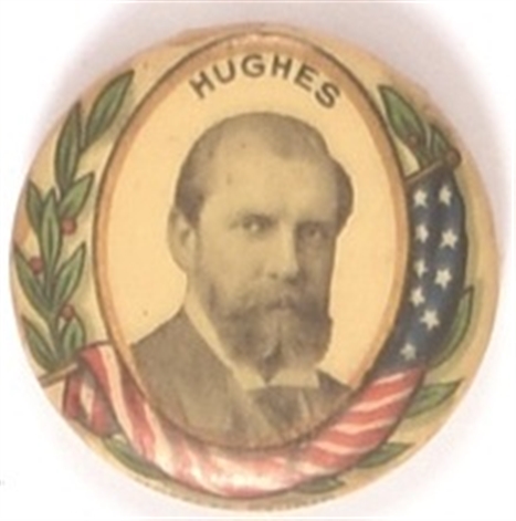 Hughes Flag and Laurel Pin