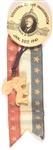 Roosevelt Inaugural Pin and Ribbon
