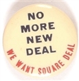 Willkie No More New Deal