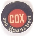 Cox and Roosevelt Celluloid