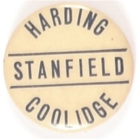 Harding, Coolidge, Stanfield Oregon Coattail