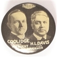 Coolidge, Davis Ohio Coattail