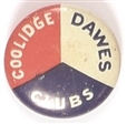 Coolidge, Dawes Clubs Litho