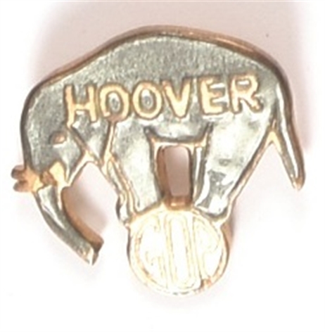 Hoover Blue Enamel Elephant