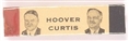 Hoover, Curtis Celluloid Bar Pinback