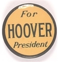 Hoover for President Celluloid