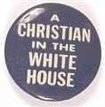 A Christian in the White House