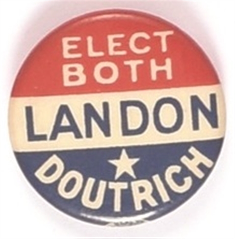 Elect Both Landon and Doutrich