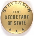Stevenson for Secretary of State