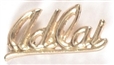 Adlai Script Lettering Lapel Pin