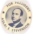Stevenson for President Two Stars Celluloid