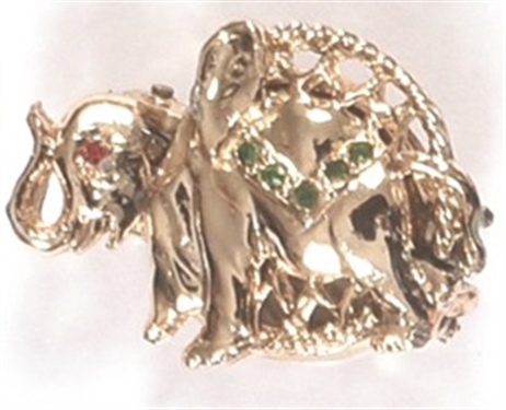 Eisenhower Elephant Locket