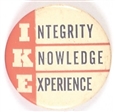 Eisenhower Integrity, Knowledge, Experience