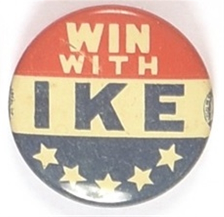 Win With Ike 5 Stars Litho