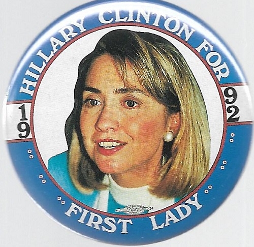 Hillary Clinton for First Lady 