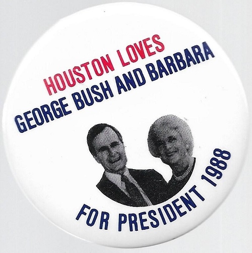 Houston Loves George and Barbara Bush 