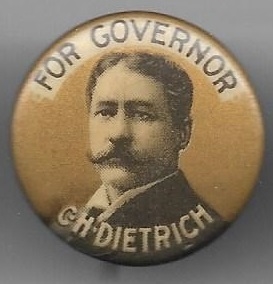 Dietrich for Governor, Nebraska 