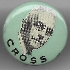 Cross for Governor of Connecticut 