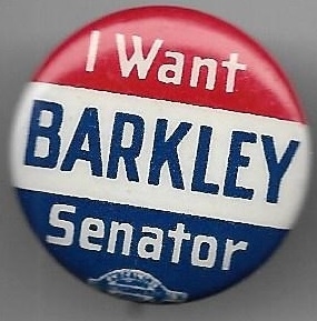 I Want Barkley Senator, Kentucky 