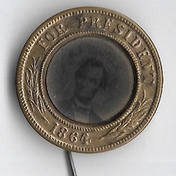 Abraham Lincoln 1864 Ferrotype