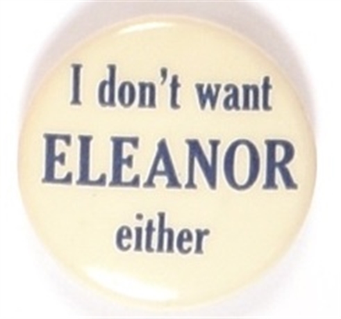 I Dont Want Eleanor Either