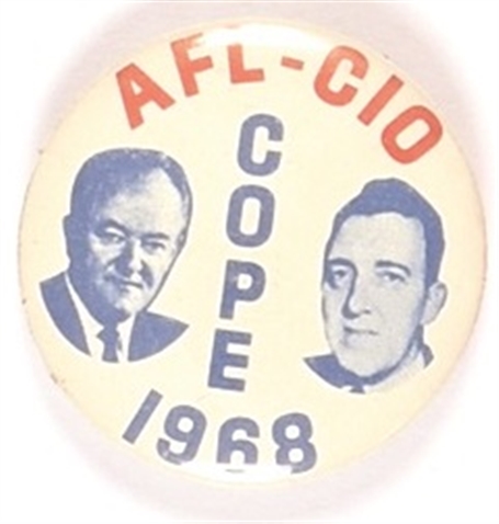 Humphrey, Muskie AFL-CIO COPE