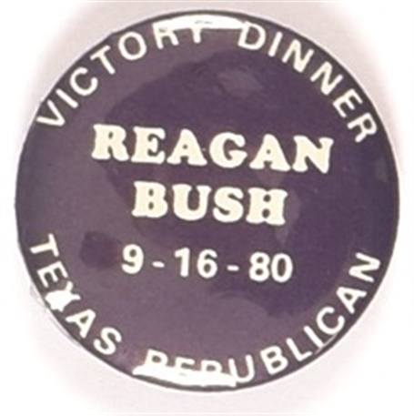 Reagan, Bush Texas Victory Dinner