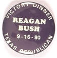 Reagan, Bush Texas Victory Dinner