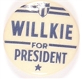 Willkie for President St. Louis Button Celluloid