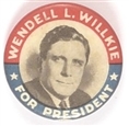Willkie for President Picture Pin