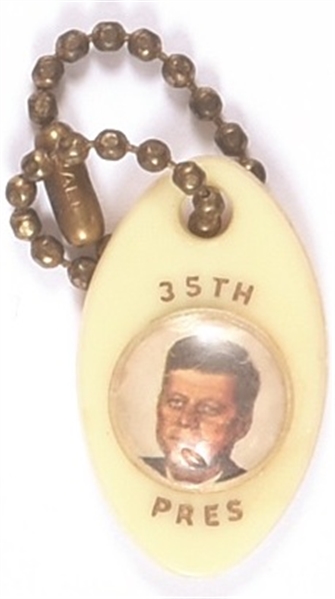 Kennedy Plastic Keychain