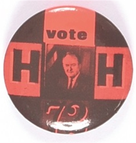 Vote HHH 1972 Celluloid