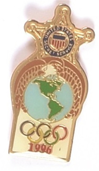 Secret Service 1996 Olympics Pin