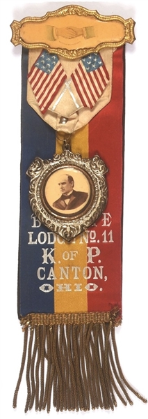 McKinley Canton Knights of Pythias Badge