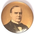 McKinley Larger Gold Background Celluloid