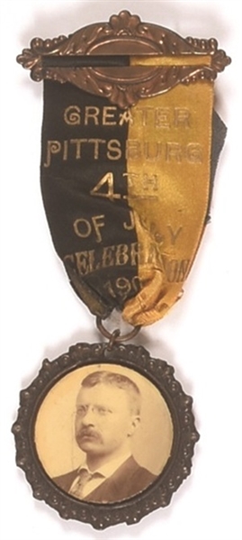 Theodore Roosevelt Pittsburgh Badge