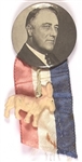 Roosevelt Pin, Ribbon and Donkey
