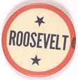 Roosevelt Two Stars Celluloid