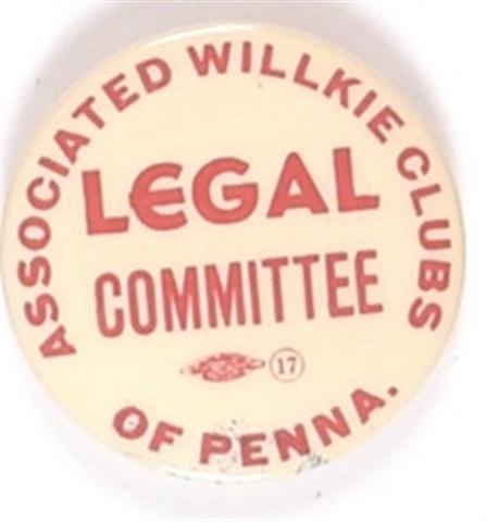 Willkie Legal Committee of Pennsylvania