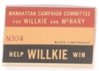 Willkie Manhattan Campaign Committee