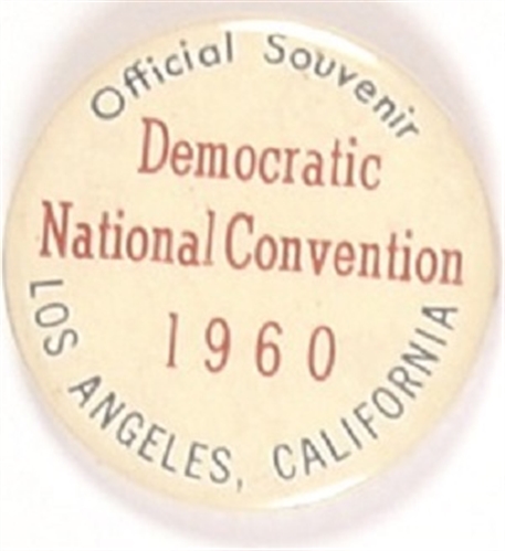 JFK 1960 Democratic Convention Pin