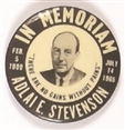 Stevenson In Memoriam Celluloid