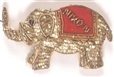 Nixon Cloth Elephant Pin