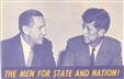 Kennedy, Buckley Massachusetts Coattail Postcard