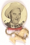 Johnson Stetson Hat Pin With Donkey