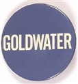 Goldwater 2 1/4 Inch Blue and White Celluloid