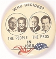 People vs. Pros 1968 Celluloid