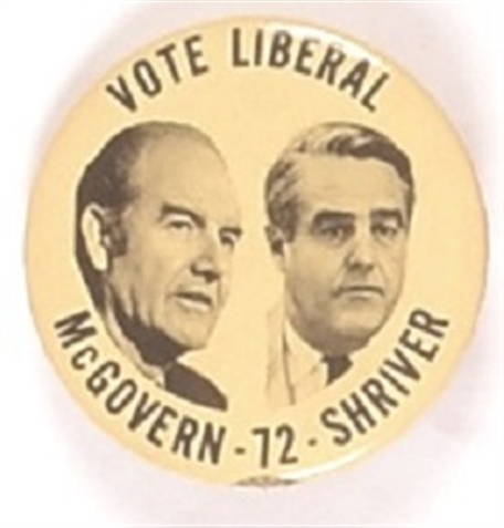 McGovern, Shriver Vote Liberal