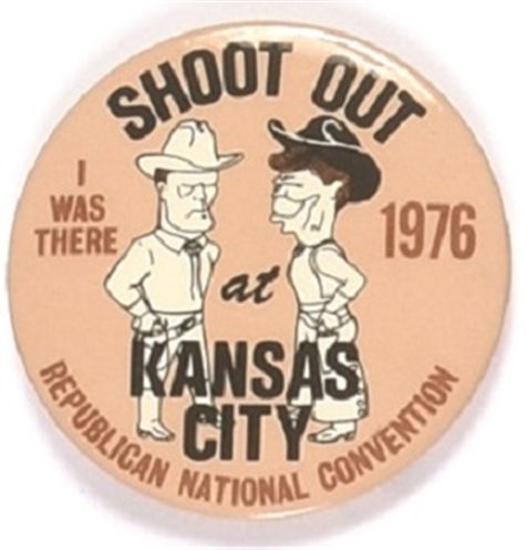 Ford, Reagan Shoot Out at Kansas City
