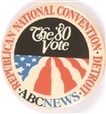 Reagan ABC News 1980 Convention